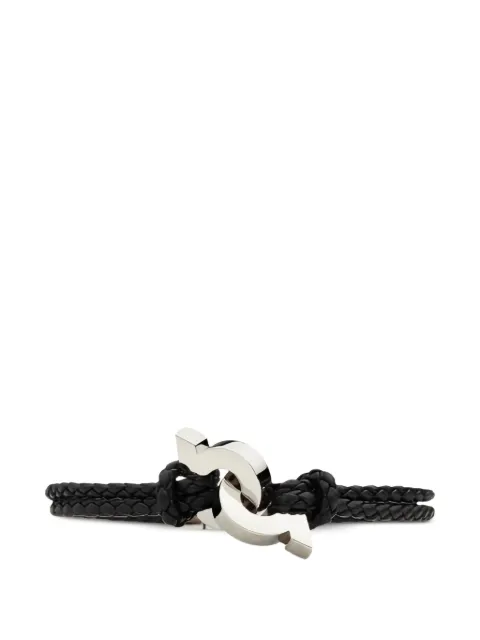 Ferragamo pulsera con placa Gancini