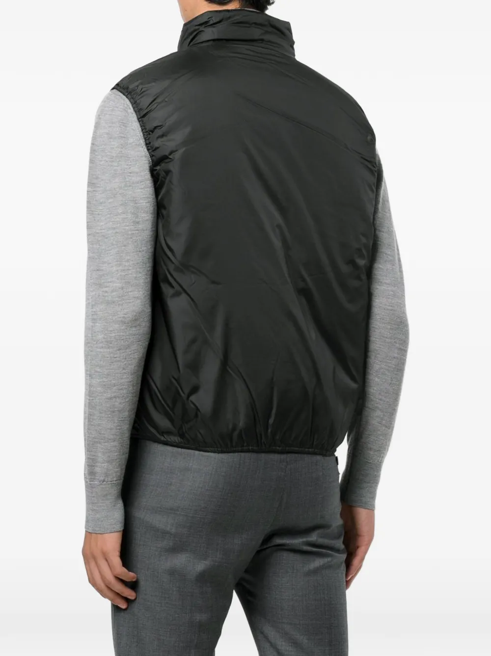 ASPESI Bodywarmer met opstaande kraag Zwart