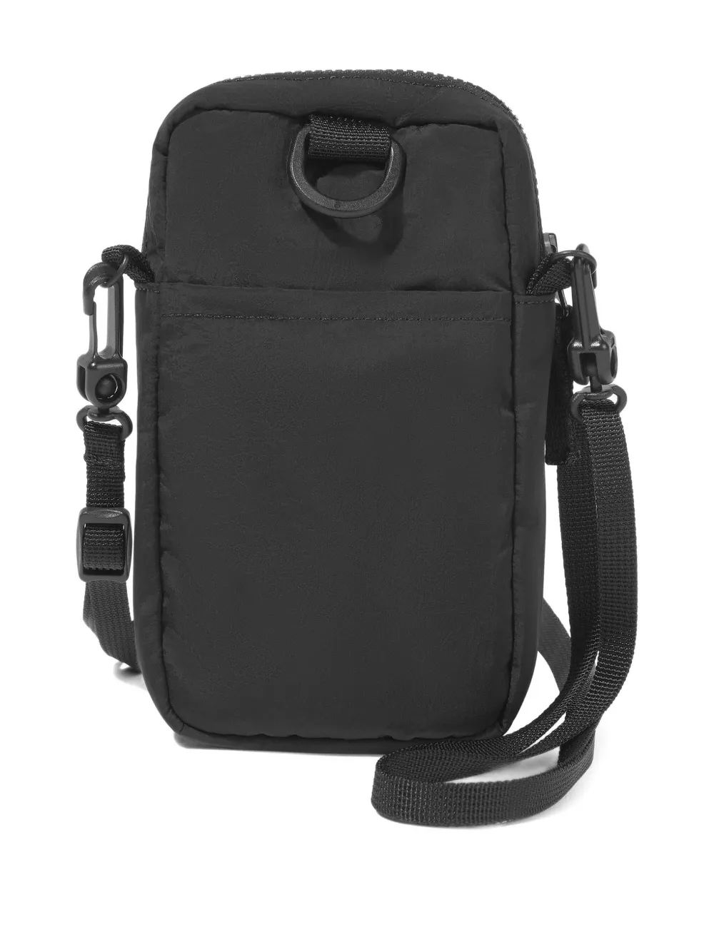 Stone Island Junior logo patch mensager bag - Zwart