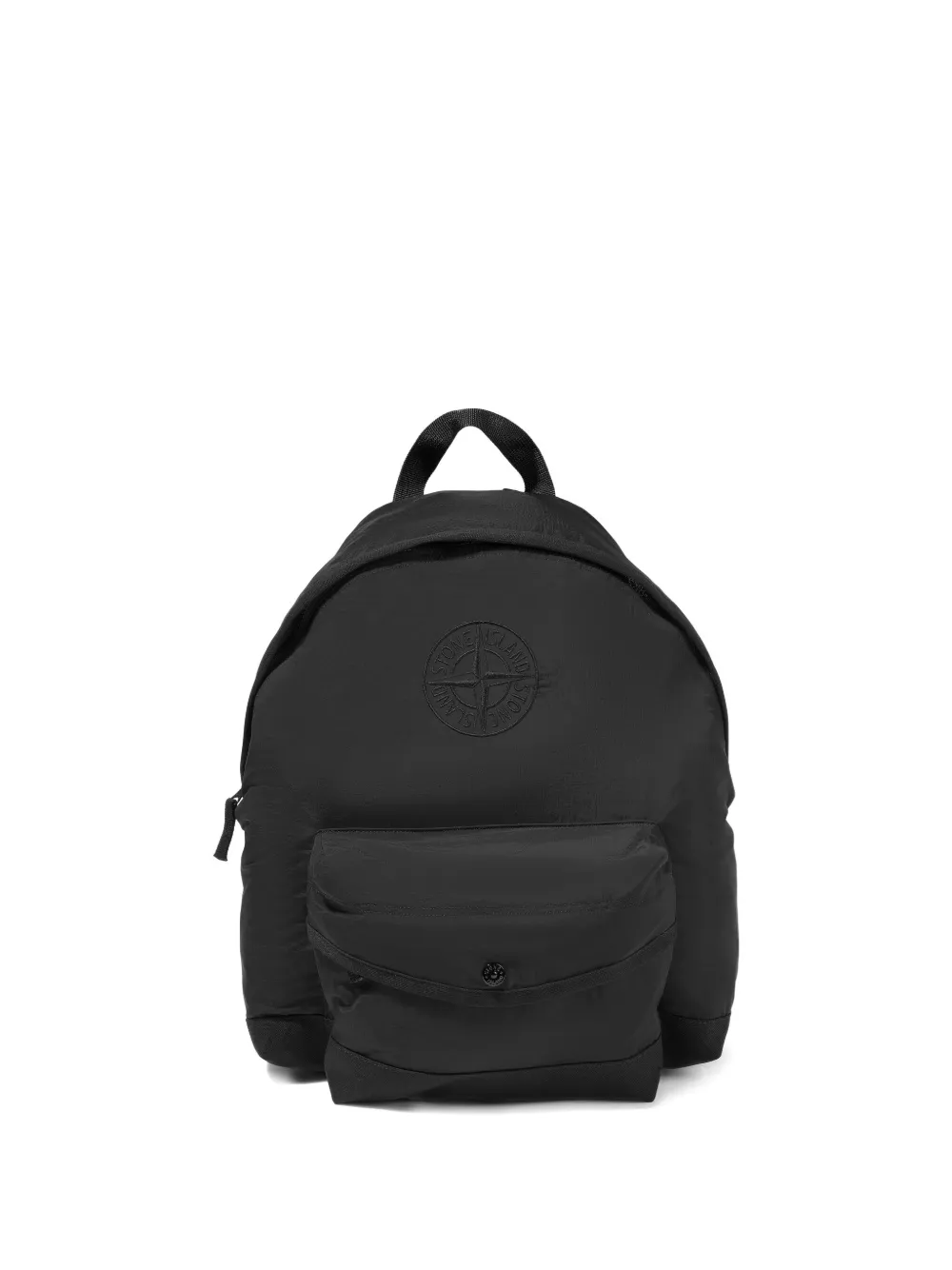 Stone Island Junior sac à dos à patch logo | noir | Image 1