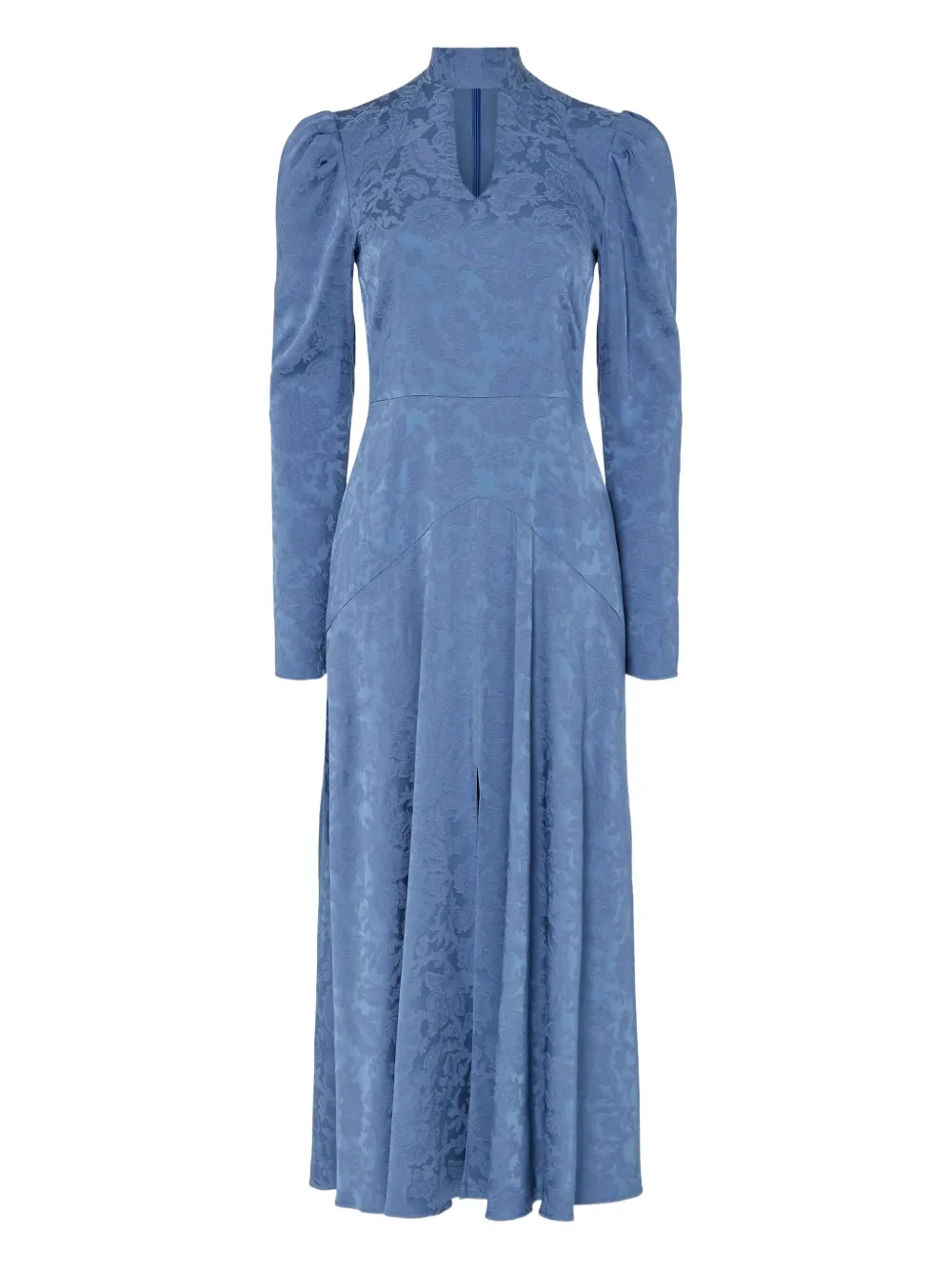 Temperley London Madame Split floral-pattern dress | Blue | Image 1