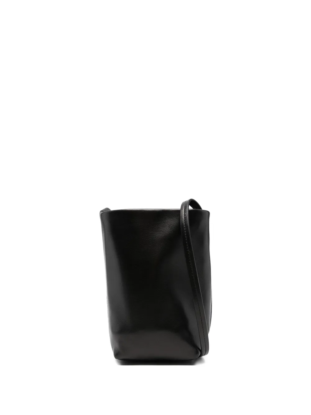 The Row leather cross body bag - Nero