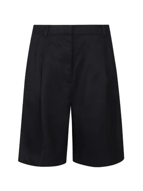 The Frankie Shop Marfa pleated silk shorts