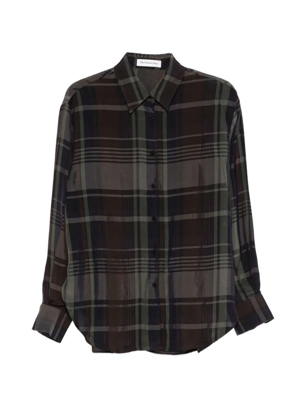 The Frankie Shop button-up shirt - Marrone