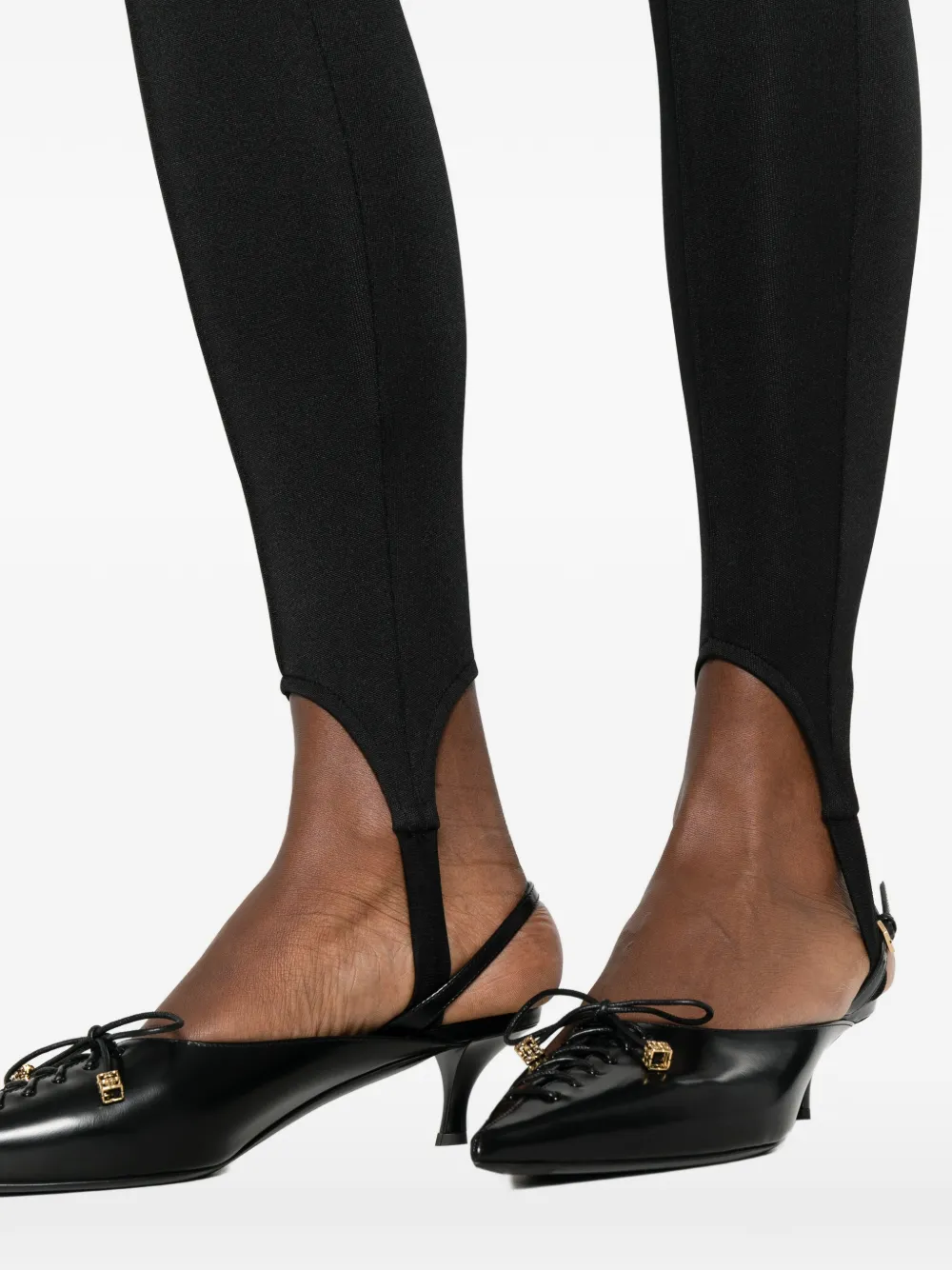 The Frankie Shop Caserta stirrup legging Zwart