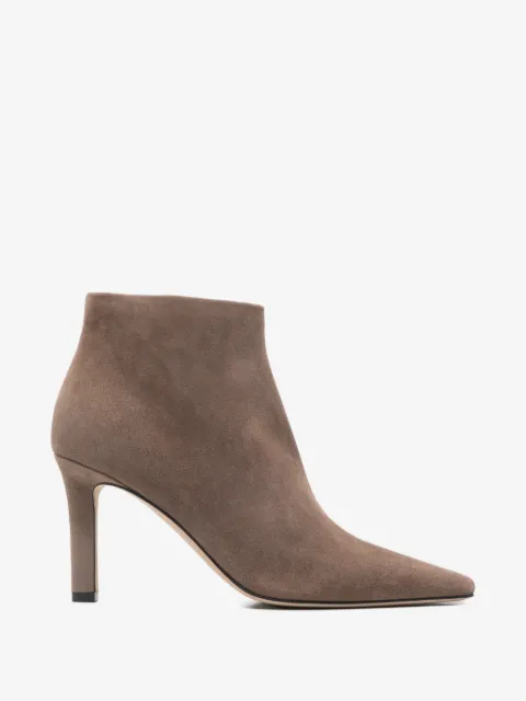 The Row Carla square-toe boots