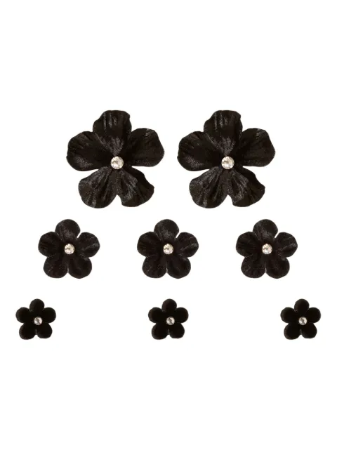 Jennifer Behr Viola flower hair magnets