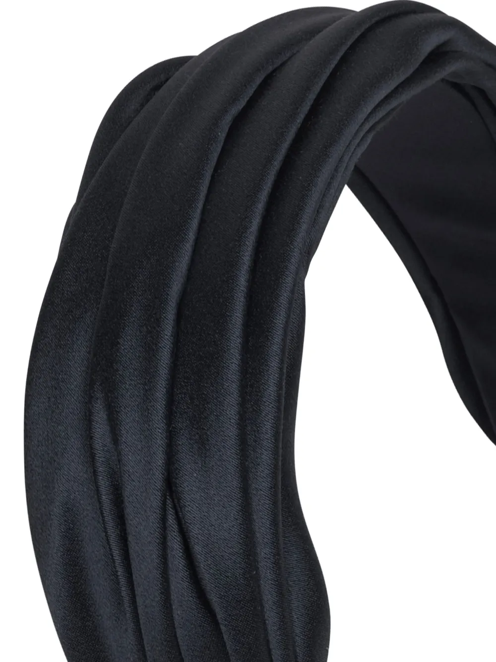 Jennifer Behr pleated silk headband | Image 2