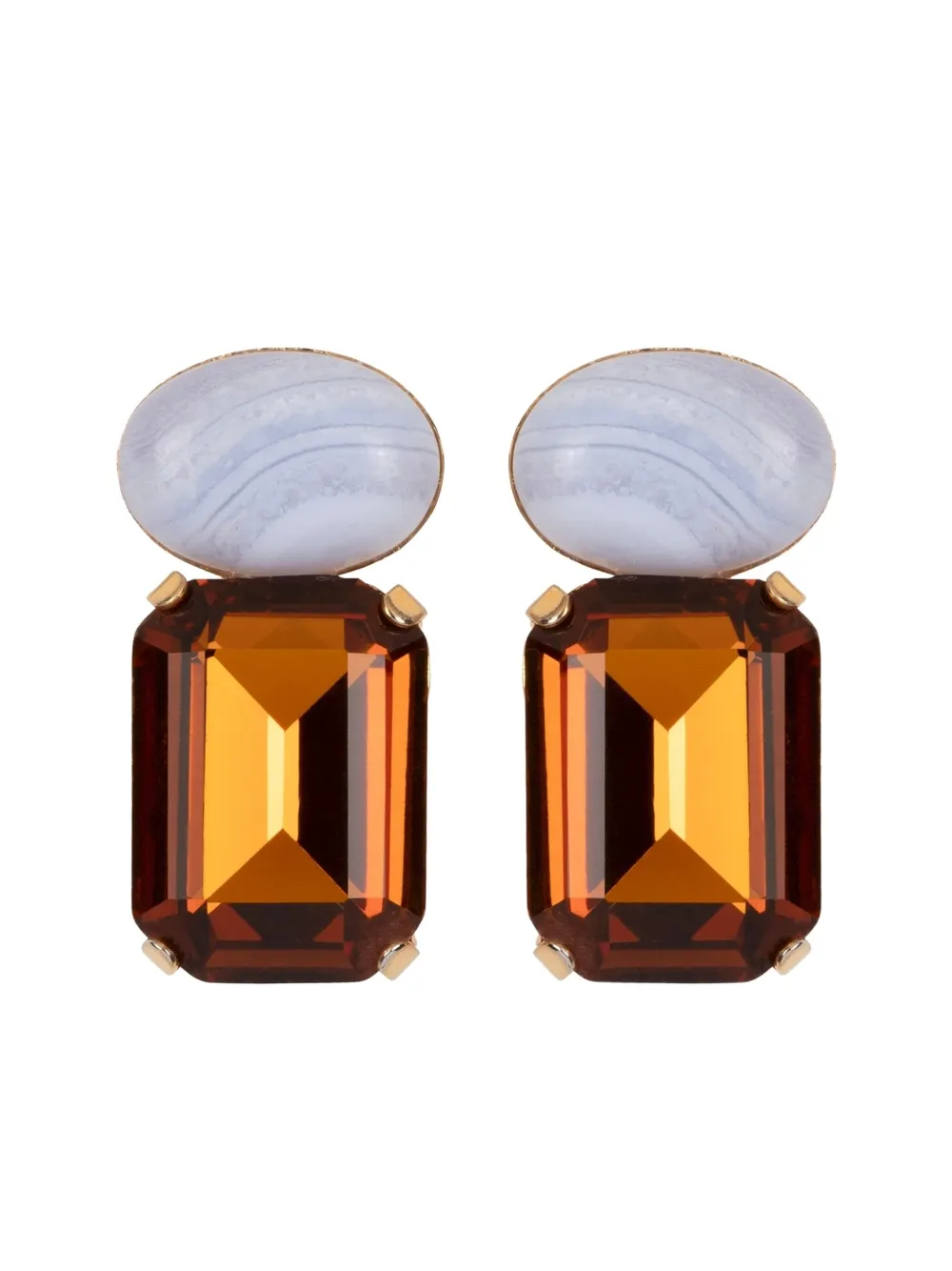 Jennifer Behr Elin earrings - ゴールドトーン Jennifer Behr Elin earrings - ゴールドトーン