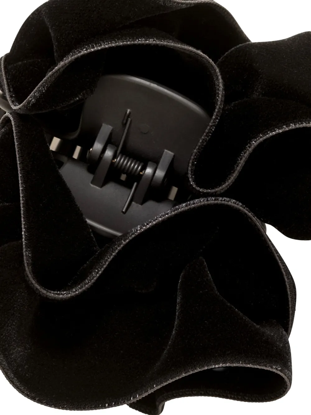 Jennifer Behr velvet ruffled jaw clip | Image 2