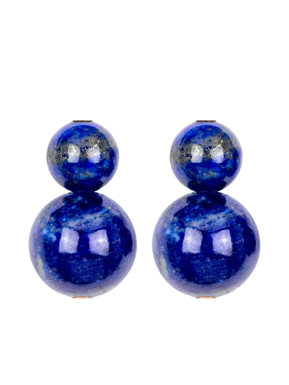 Jennifer Behr Cara beaded earrings - ブルー Jennifer Behr Cara beaded earrings - ブルー