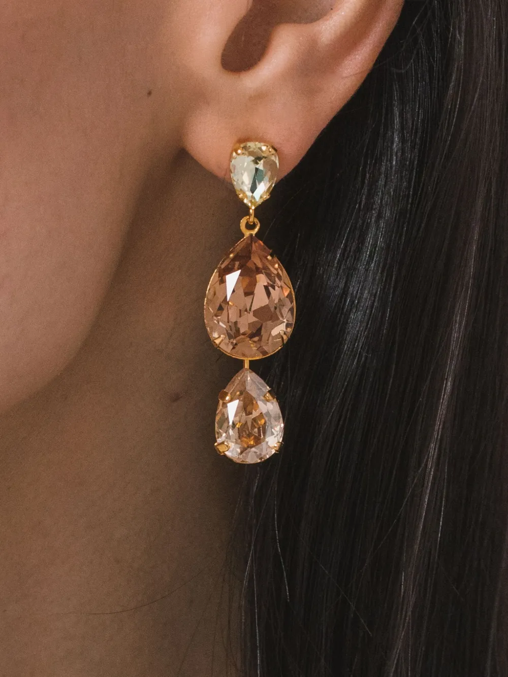 Jennifer Behr Natalina teardrop earrings | Image 2