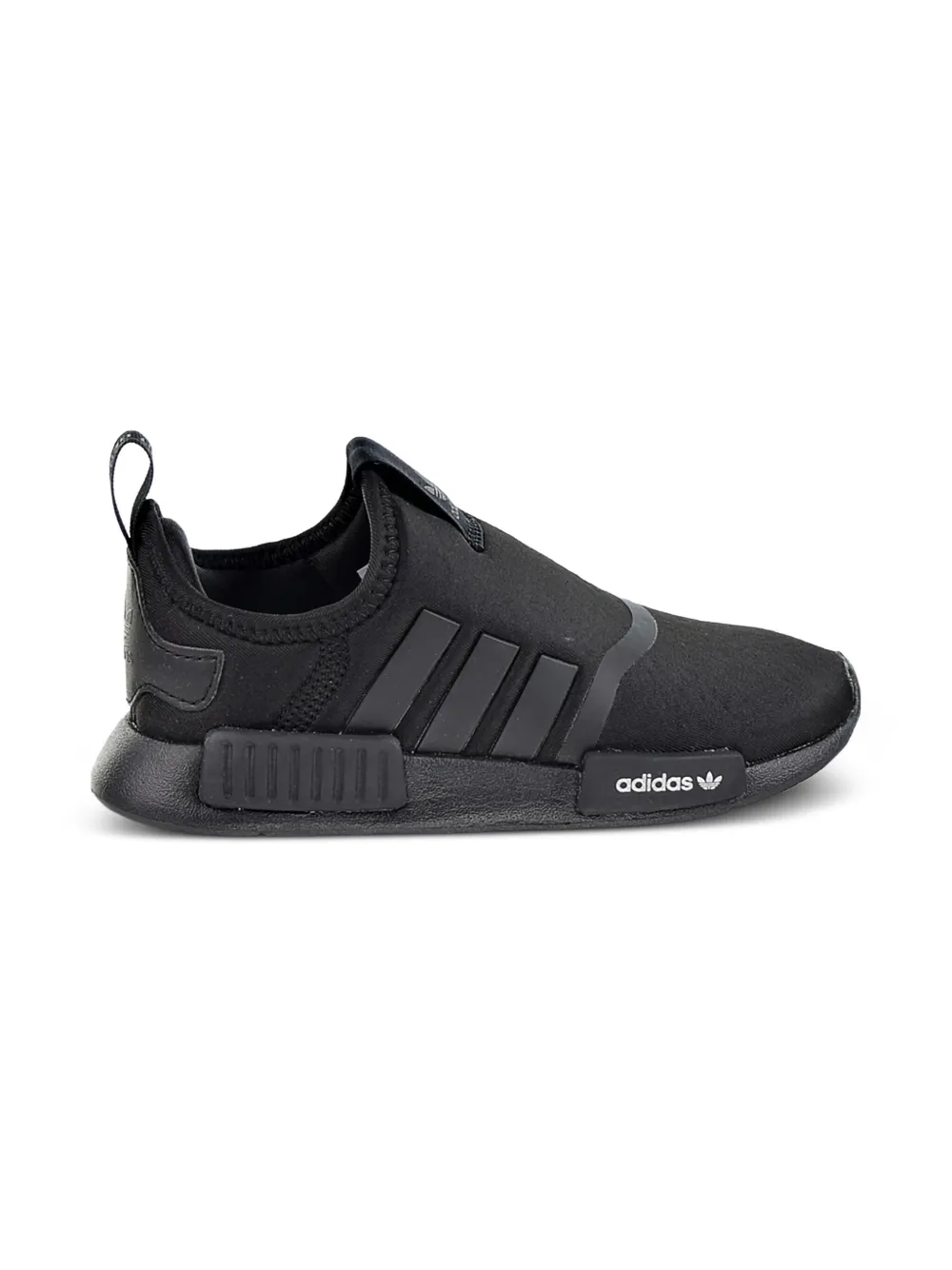 Adidas Kids NMD 360 "Core Black Silver Metallic Cloud White" sneakers