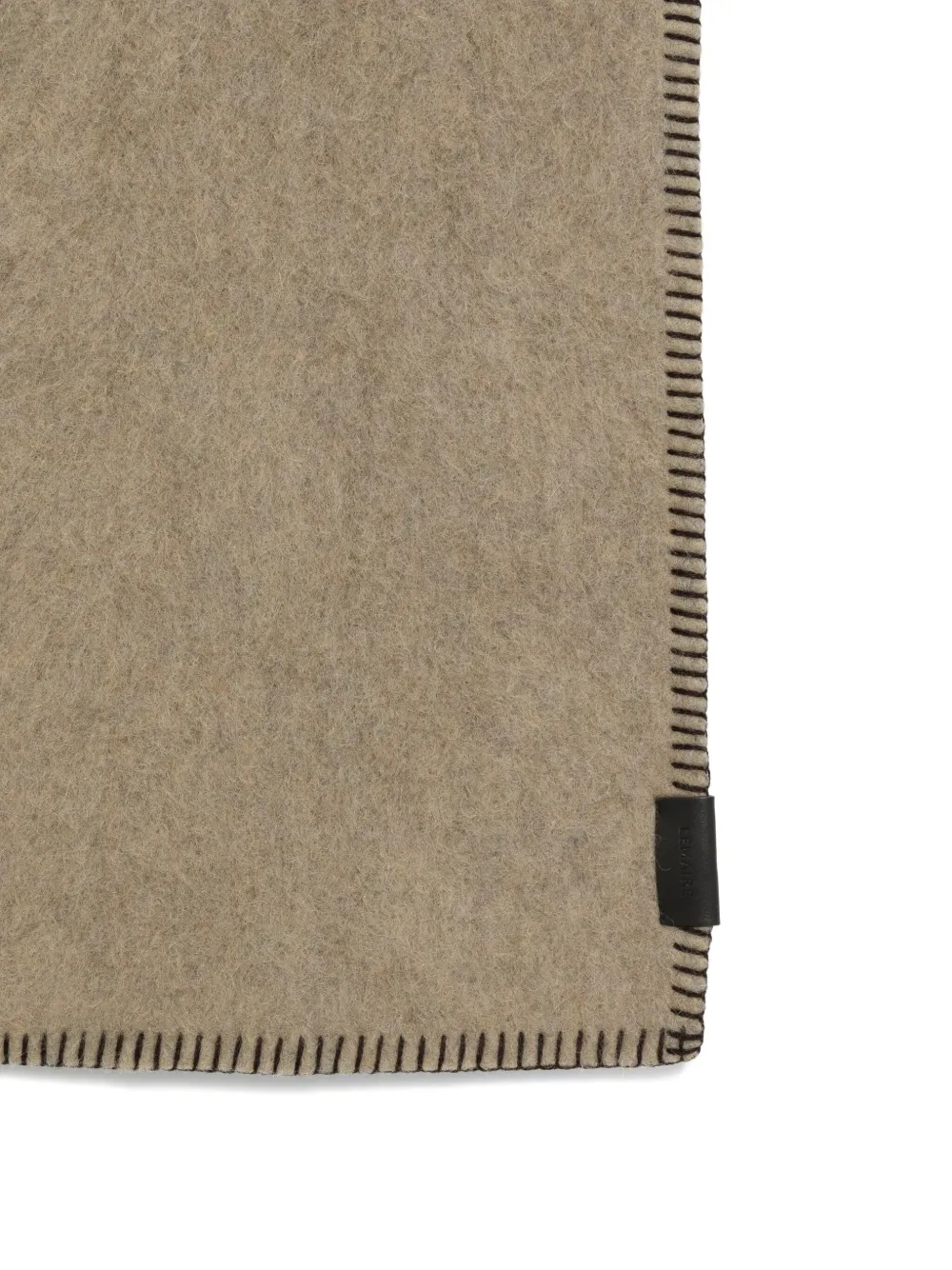 Lemaire Stitched Scarf In Green