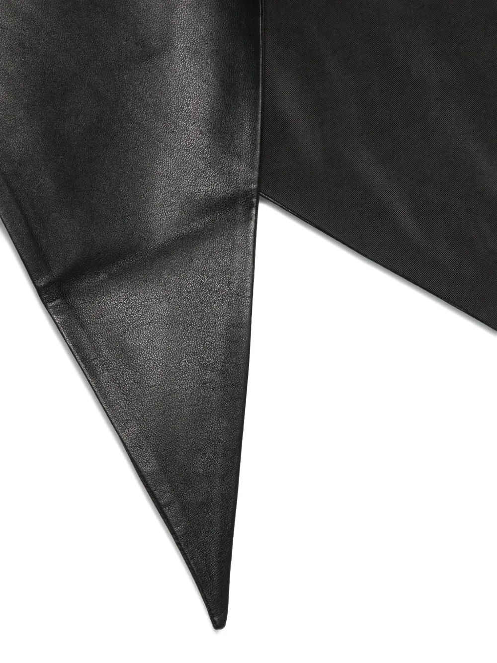 LEMAIRE triangular leather scarf | Women | Image 2