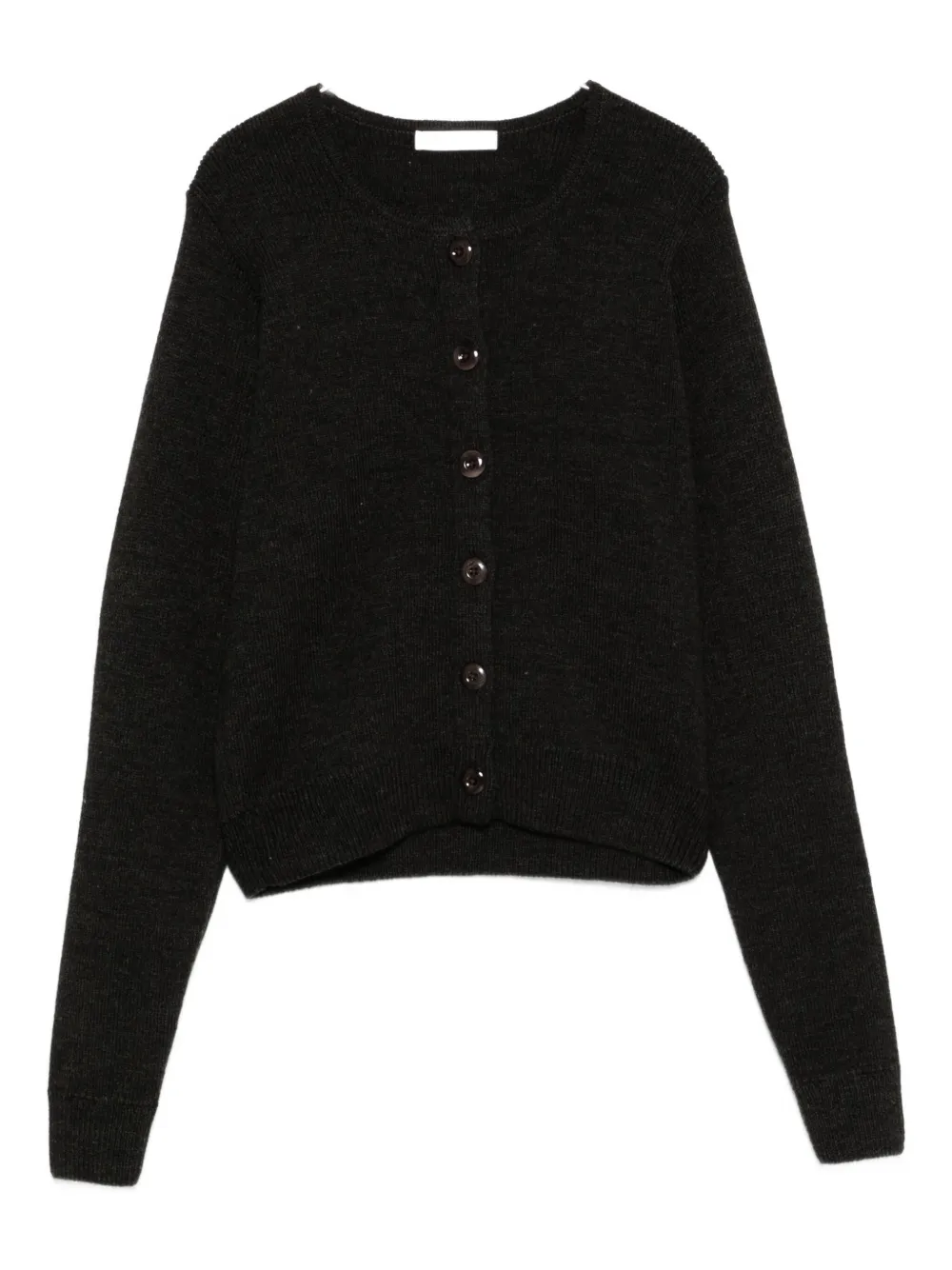 Lemaire Button-front Cardigan In Black