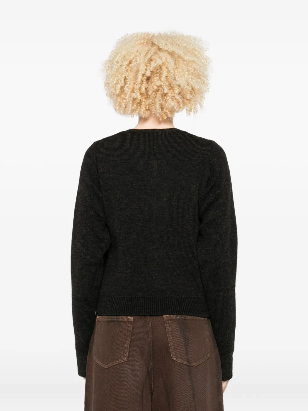 Lemaire Button-front Cardigan In Black
