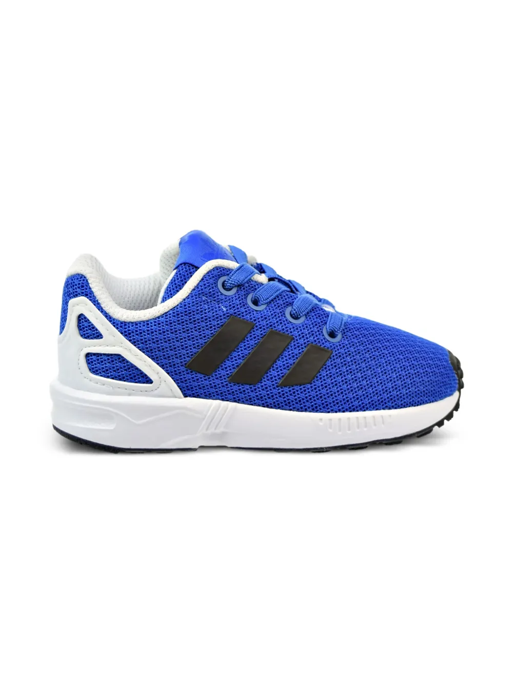 Adidas Kids Originals ZX Flux "Core Black Footwear White" sneakers Blue