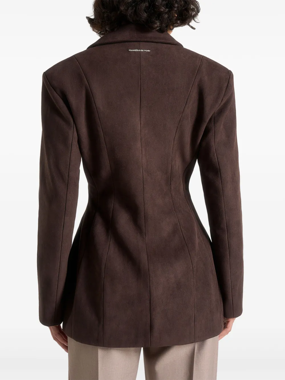 ブラウンスエードジャケット ブラウン スエード ジャケット | PRADA