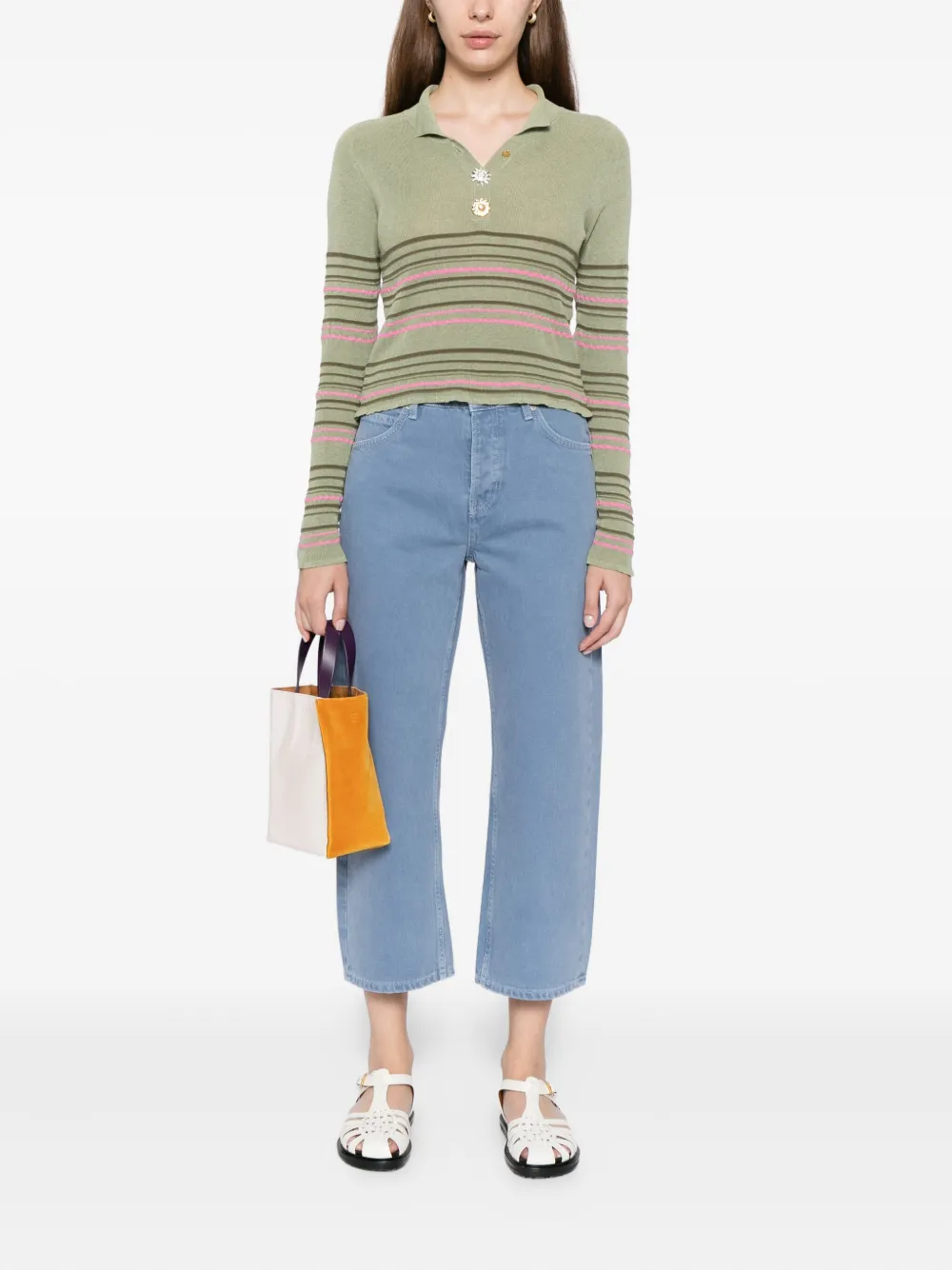Free People Deep Trance Dropped Ocean Boyfriend Jean In Blue