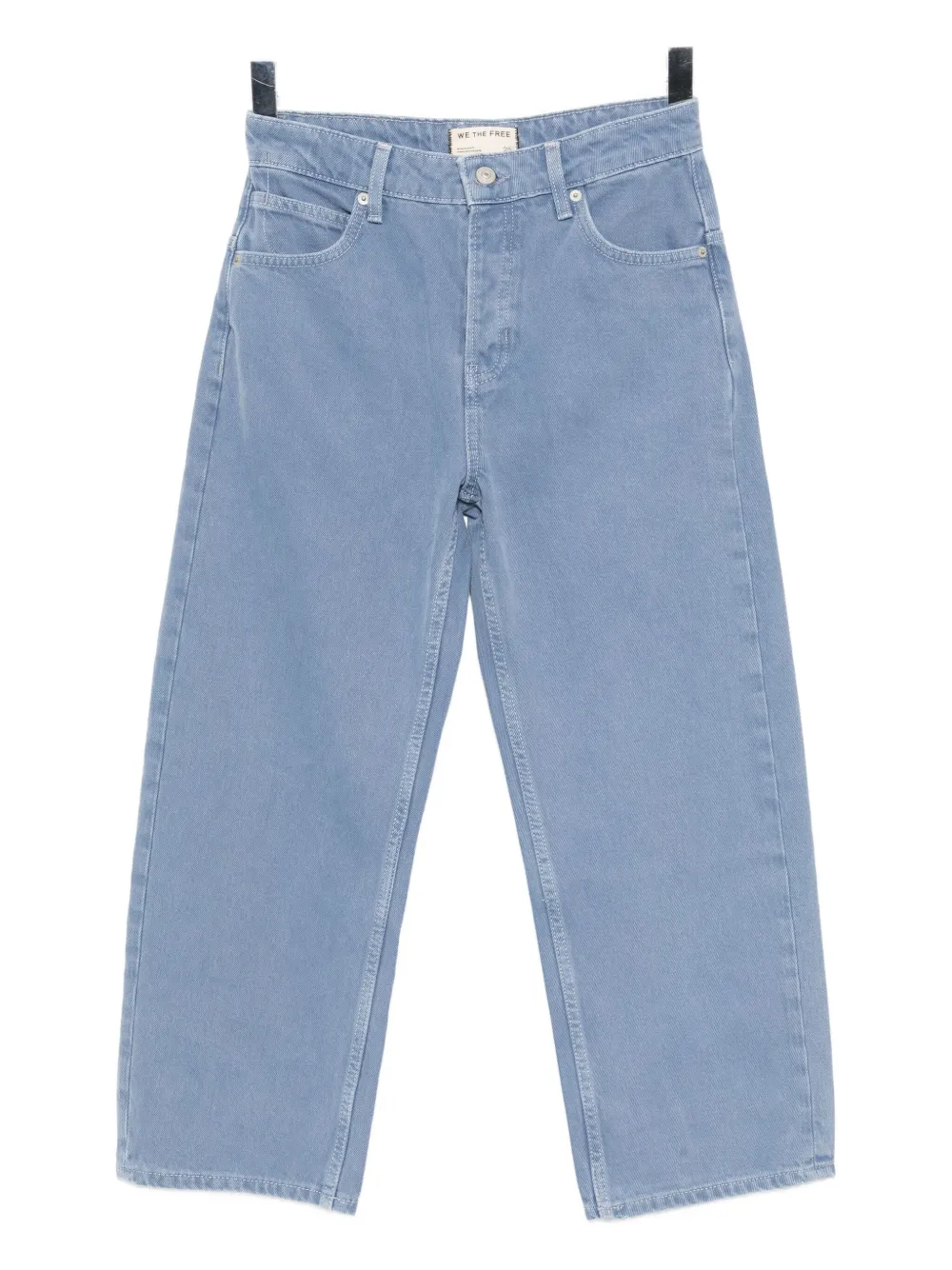 Free People Deep Trance Dropped Ocean Boyfriend Jean In Blue