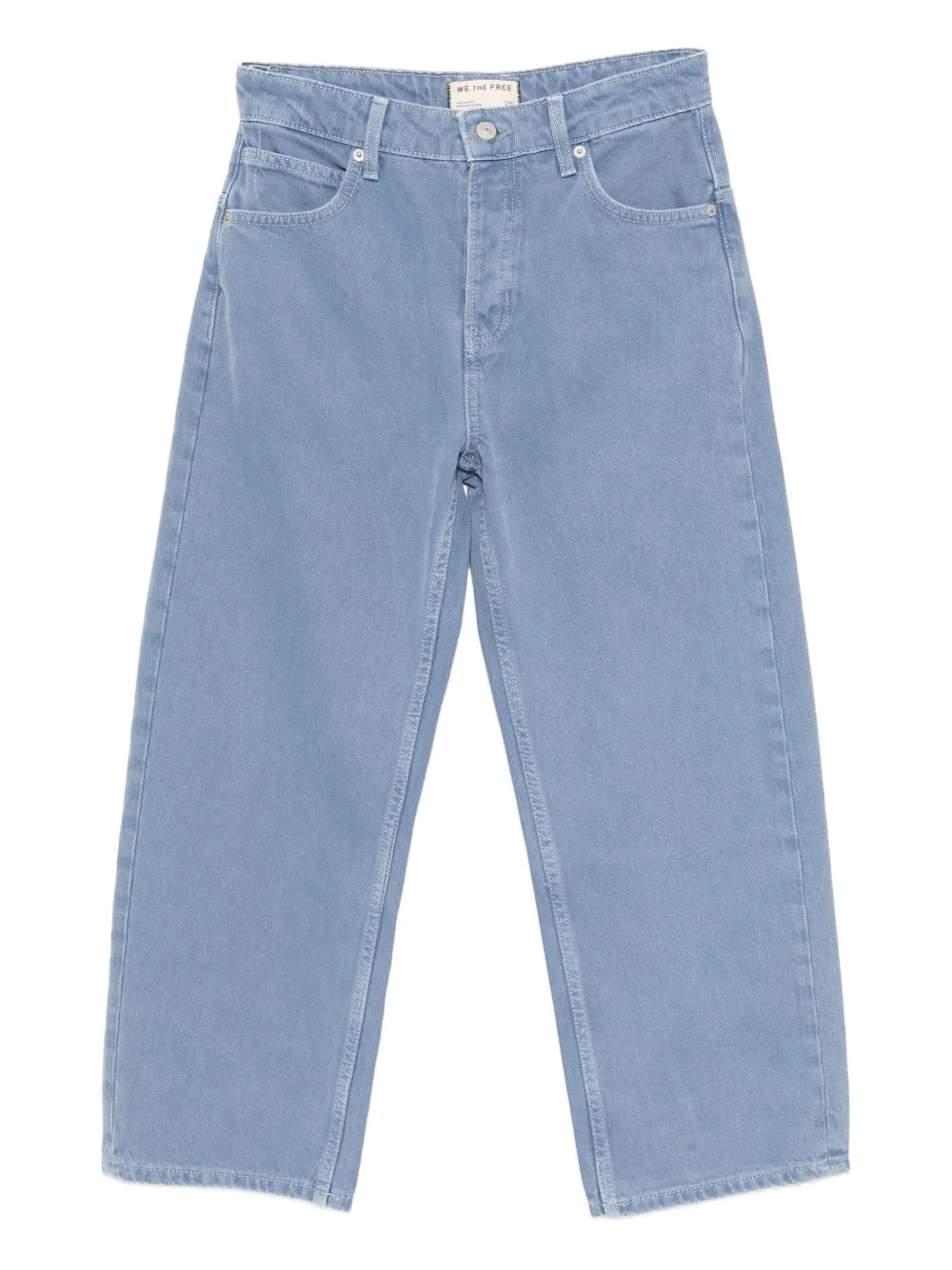 Free People deep trance dropped boyfriend jeans | Blue | Image 1