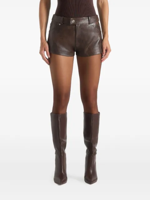 Manière De Voir Samia textured mini shorts