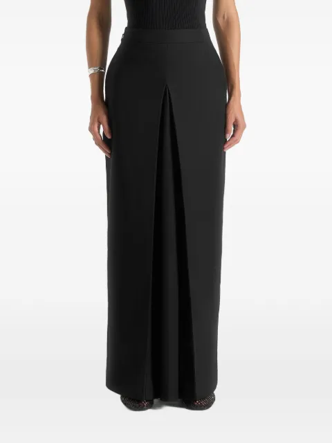 Manière De Voir Regine box-pleat maxi skirt