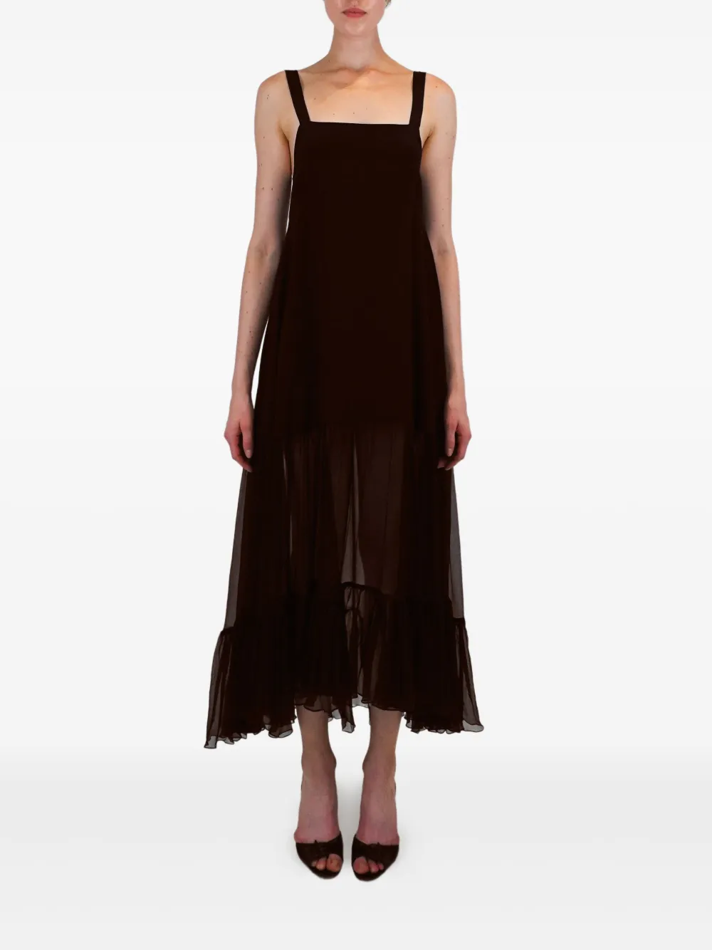 AZEEZA Bellevue ruffled midi dress | Day Dresses | Image 2