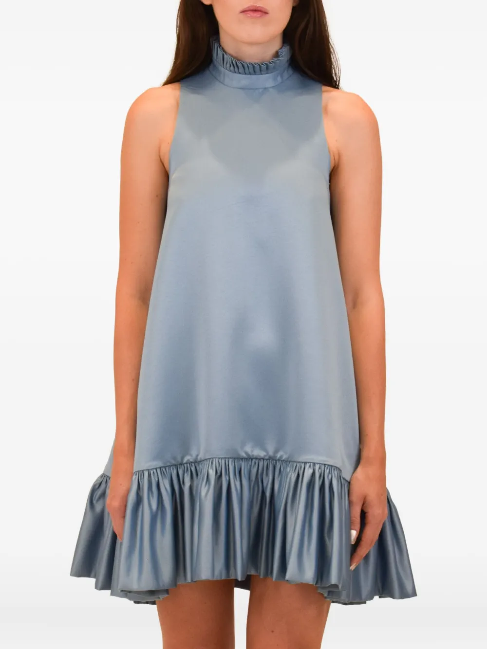 AZEEZA Alcott ruffled halterneck mini dress | Cocktail & Party Dresses | Image 2