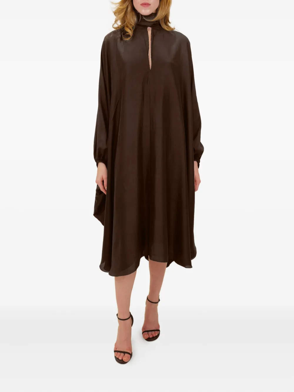 AZEEZA Emlyn bow-neck midi dress | Day Dresses | Image 2