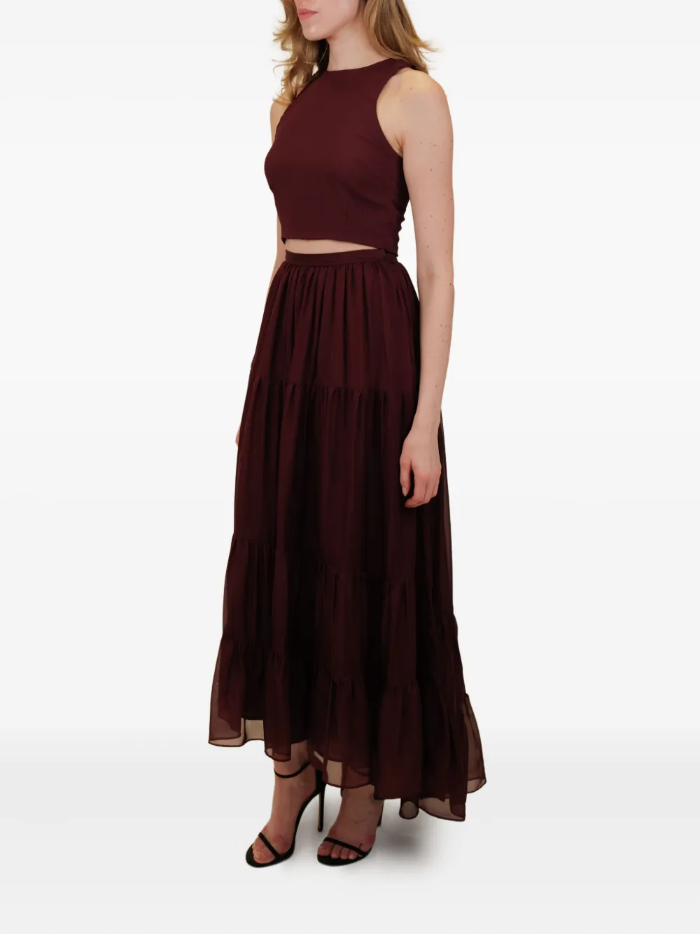 AZEEZA Lina top Rood