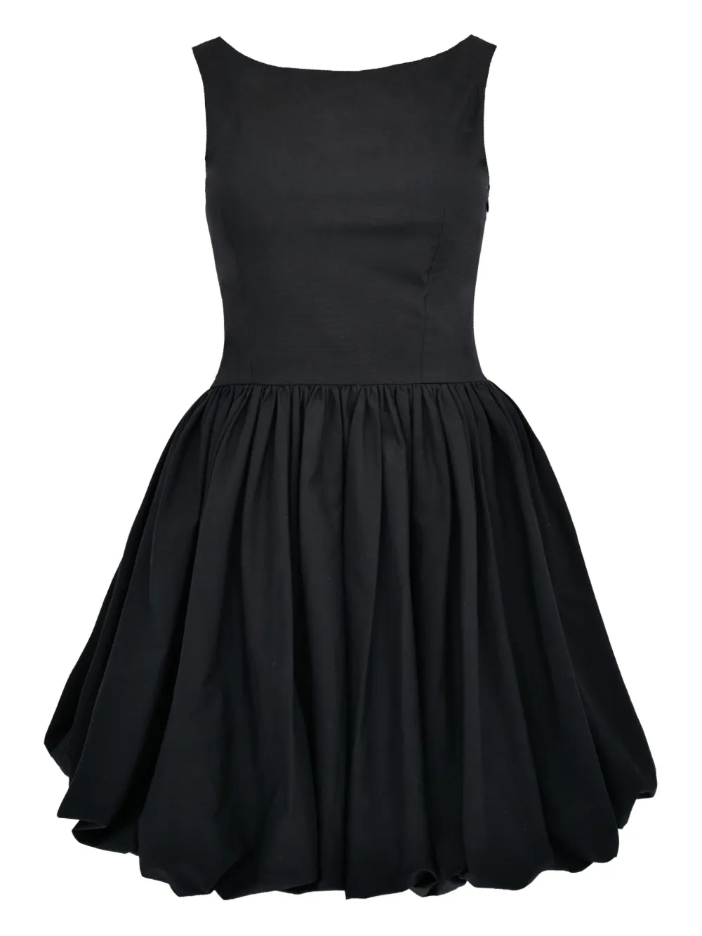 AZEEZA Ananya balloon mini dress | Black | Image 1