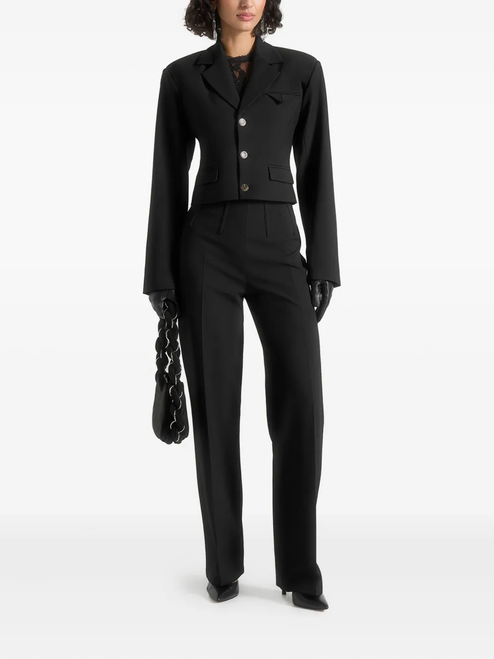 Manière De Voir Prisca cropped blazer | Blazers | Image 2