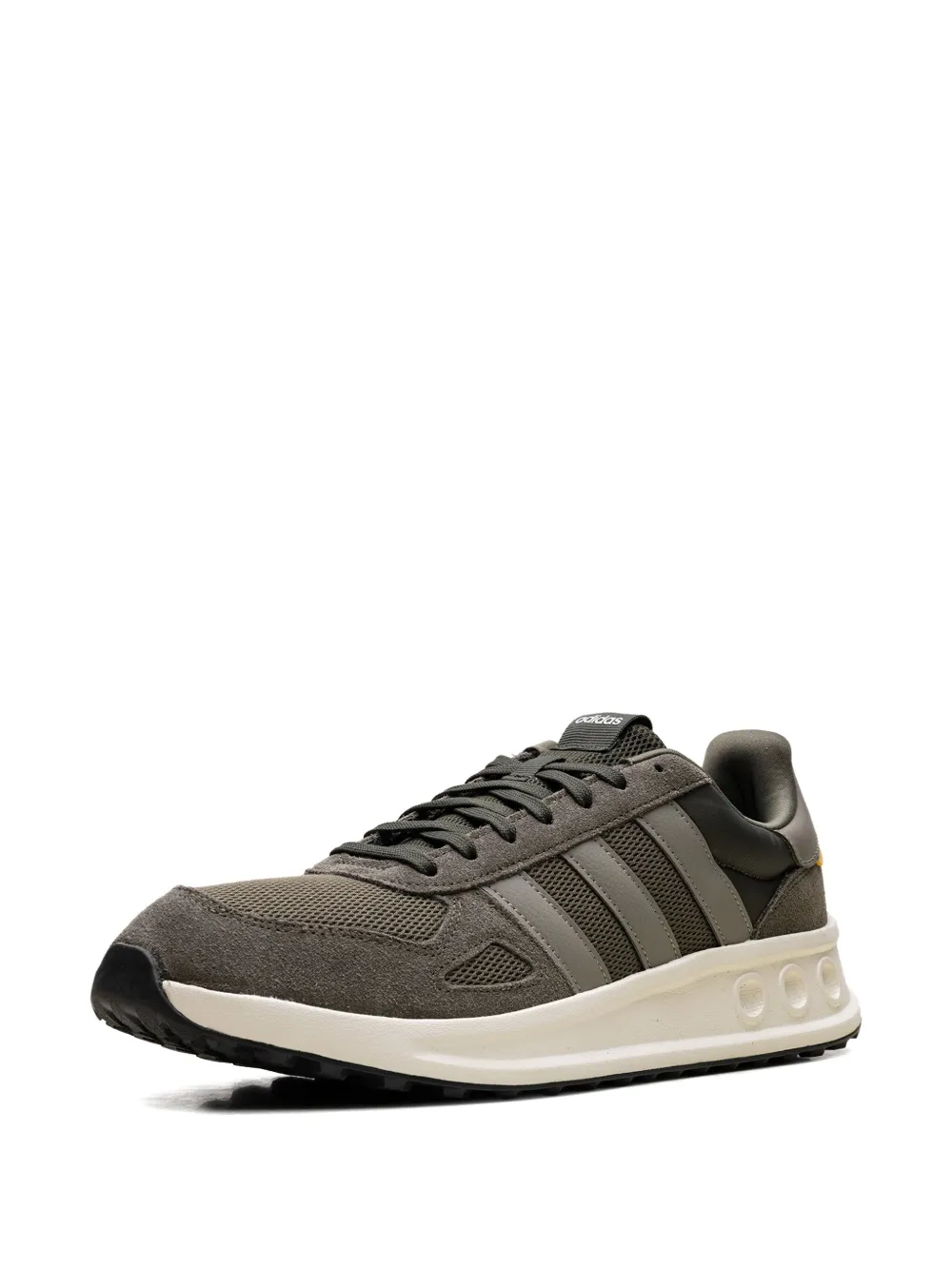 adidas Run 84 three-stripe mesh sneakers Green