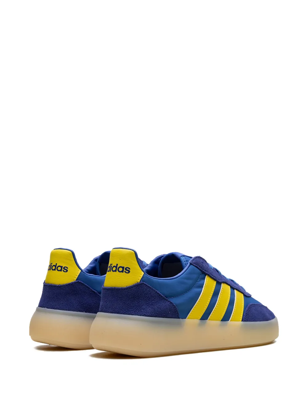 adidas Barreda Decode 3-stripes suède sneakers Blauw