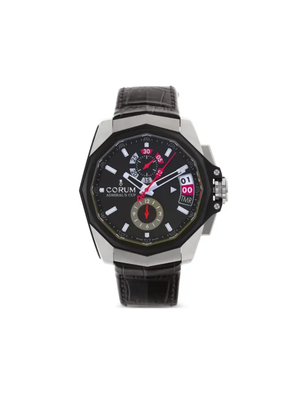 Corum Admirals Cup 45mm Black FARFETCH BH