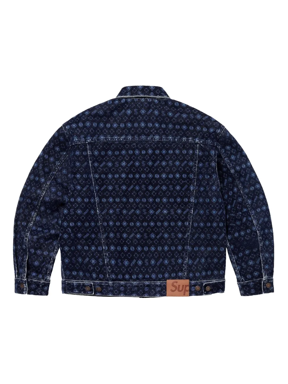 Supreme flocked denim jacket | Denim Jackets | Image 2