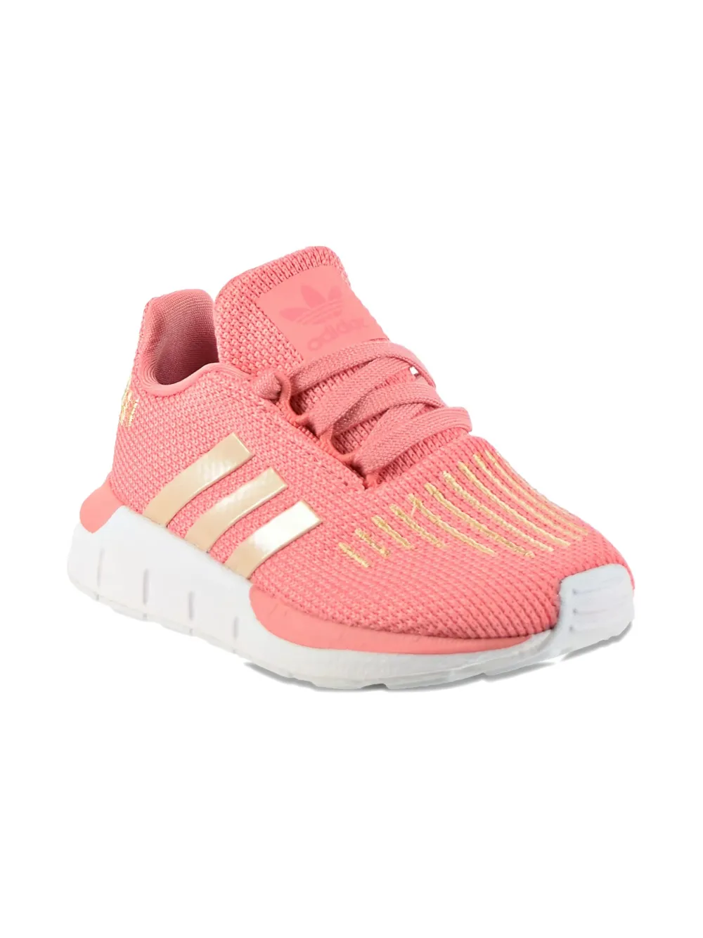 Adidas Kids Swift Run "Tactile Rose Copper Metalic Core Black" sneakers Pink