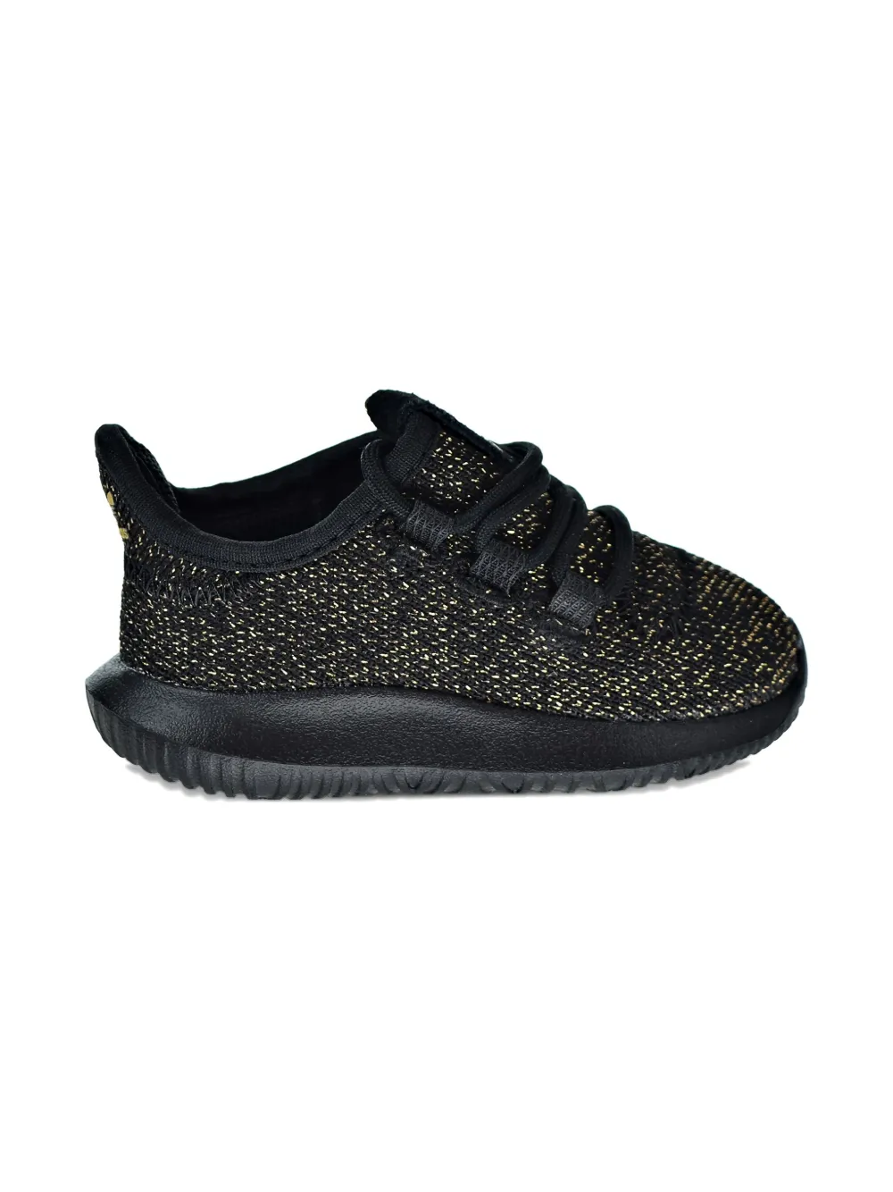 Adidas Kids Tubular Shadow "Core Black Gold Glitter" sneakers