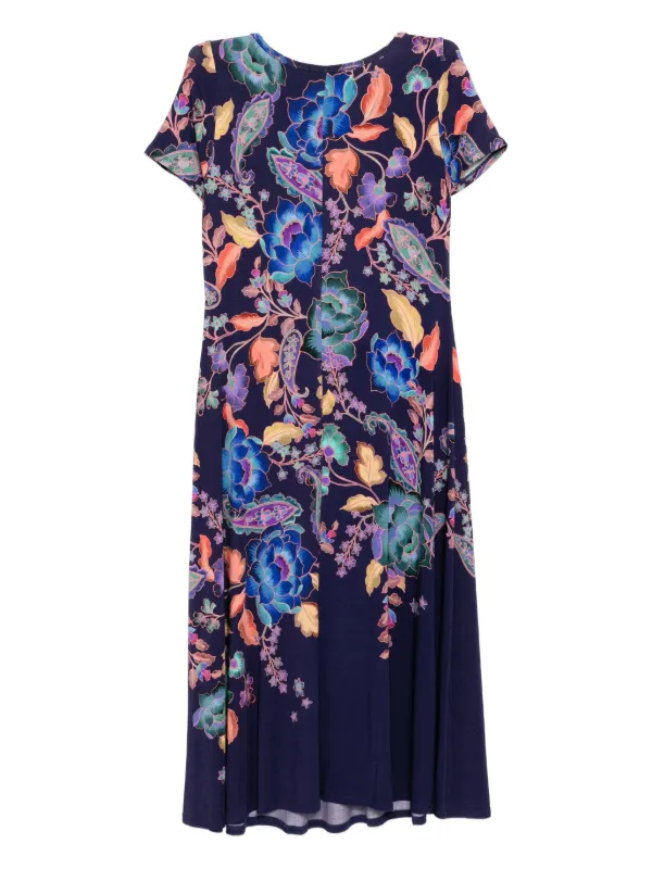 Johnny Was The Janie Favorite Midi Dress - Purple Johnny Was The Janie Favorite Midi Dress - Purple