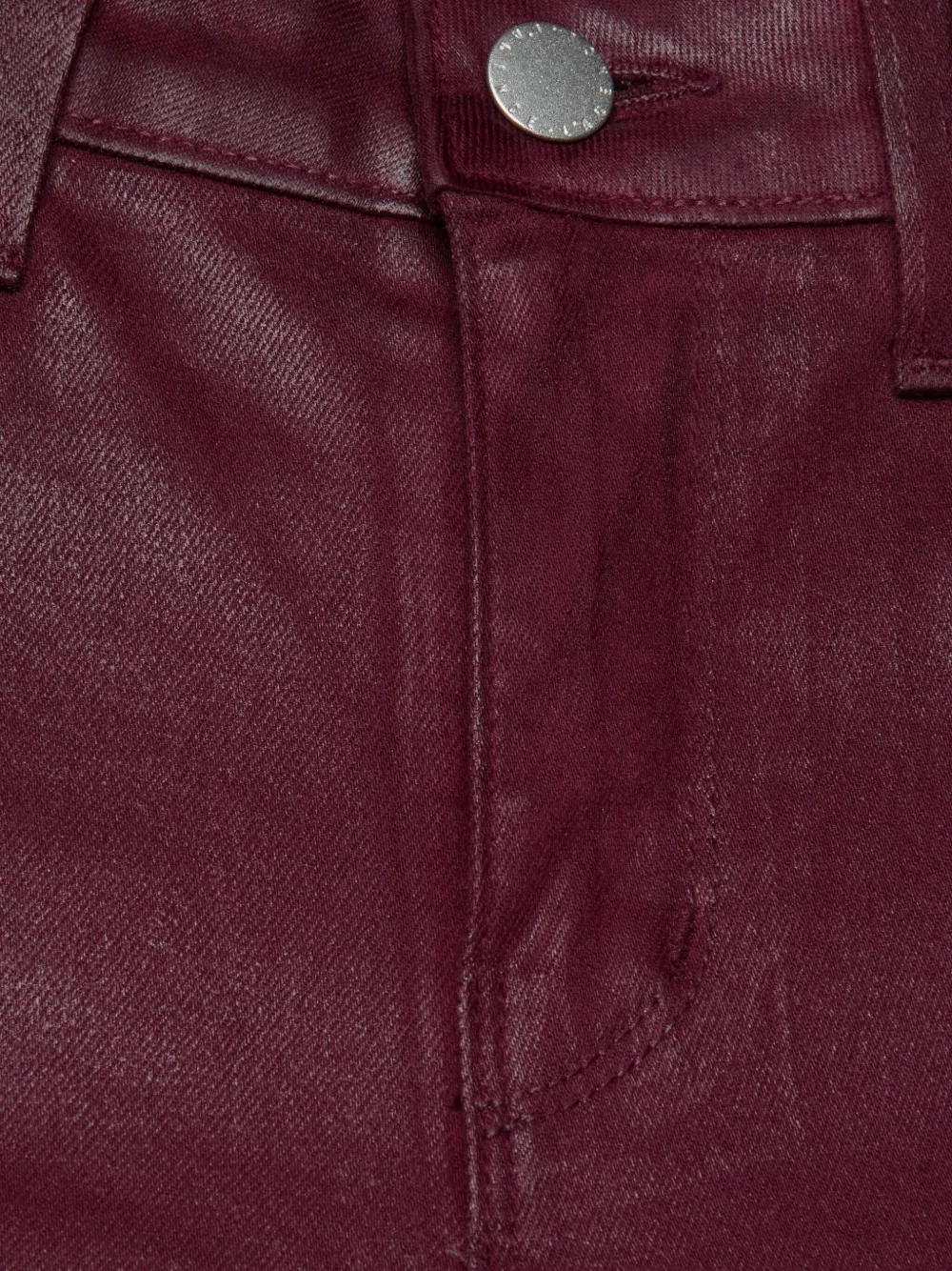 L'agence Kendra High-rise Flare Denim In Red