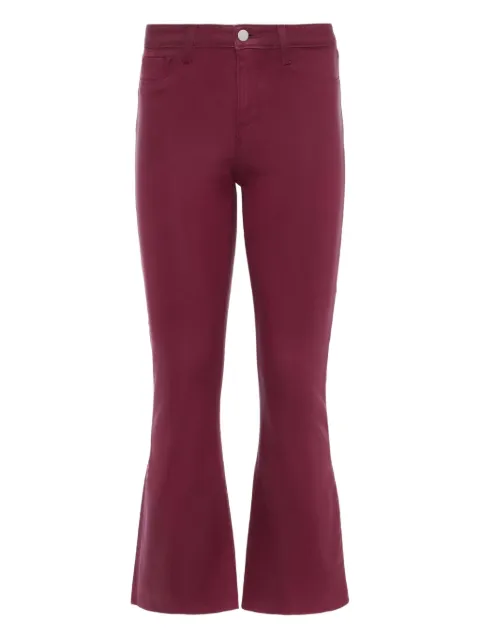 L'Agence Kendra high-rise flare denim