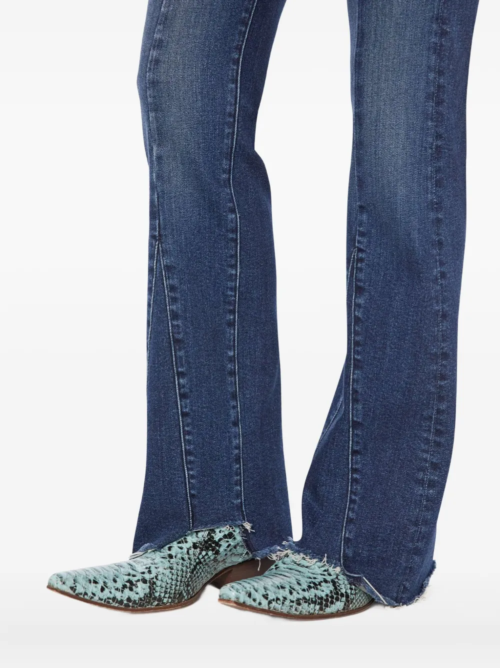 Mother The Insider Denim Jeans In Blue