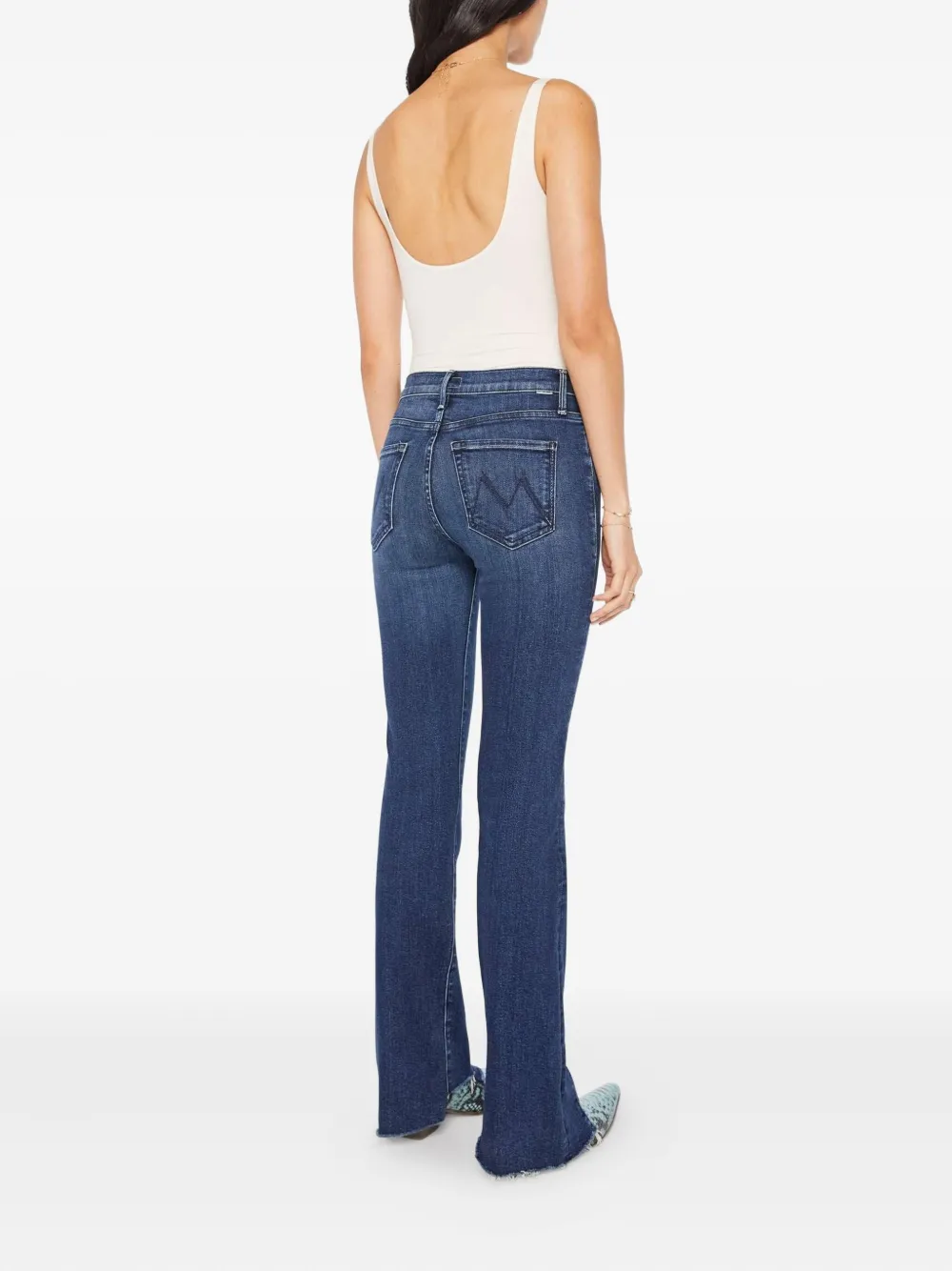 Mother The Insider Denim Jeans In Blue