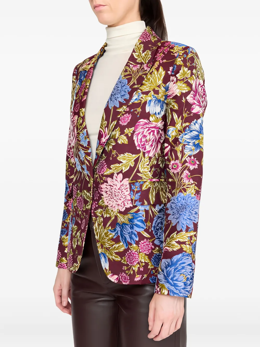 Christy Lynn Soraya Floral Blazer In Multi