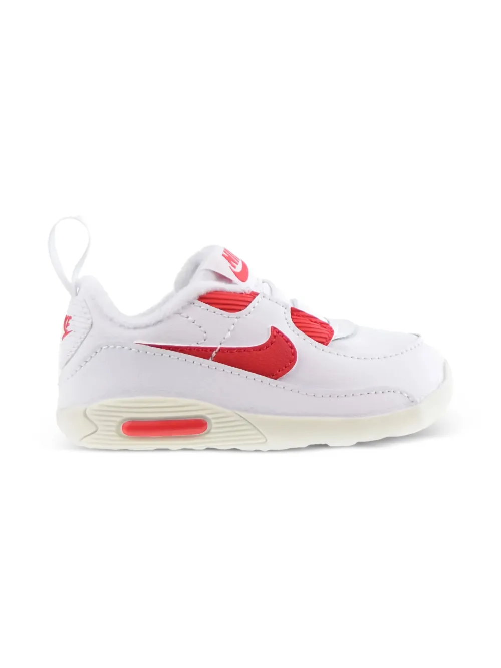 Nike Kids Air Max 90 "White Hyper Red" sneakers
