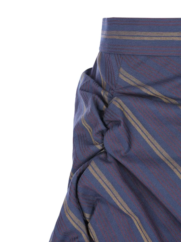 Vivienne Westwood ストライプ スカート | パープル | FARFETCH JP