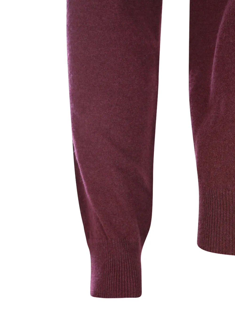 Malo Coltrui met geribbelde manchetten Rood