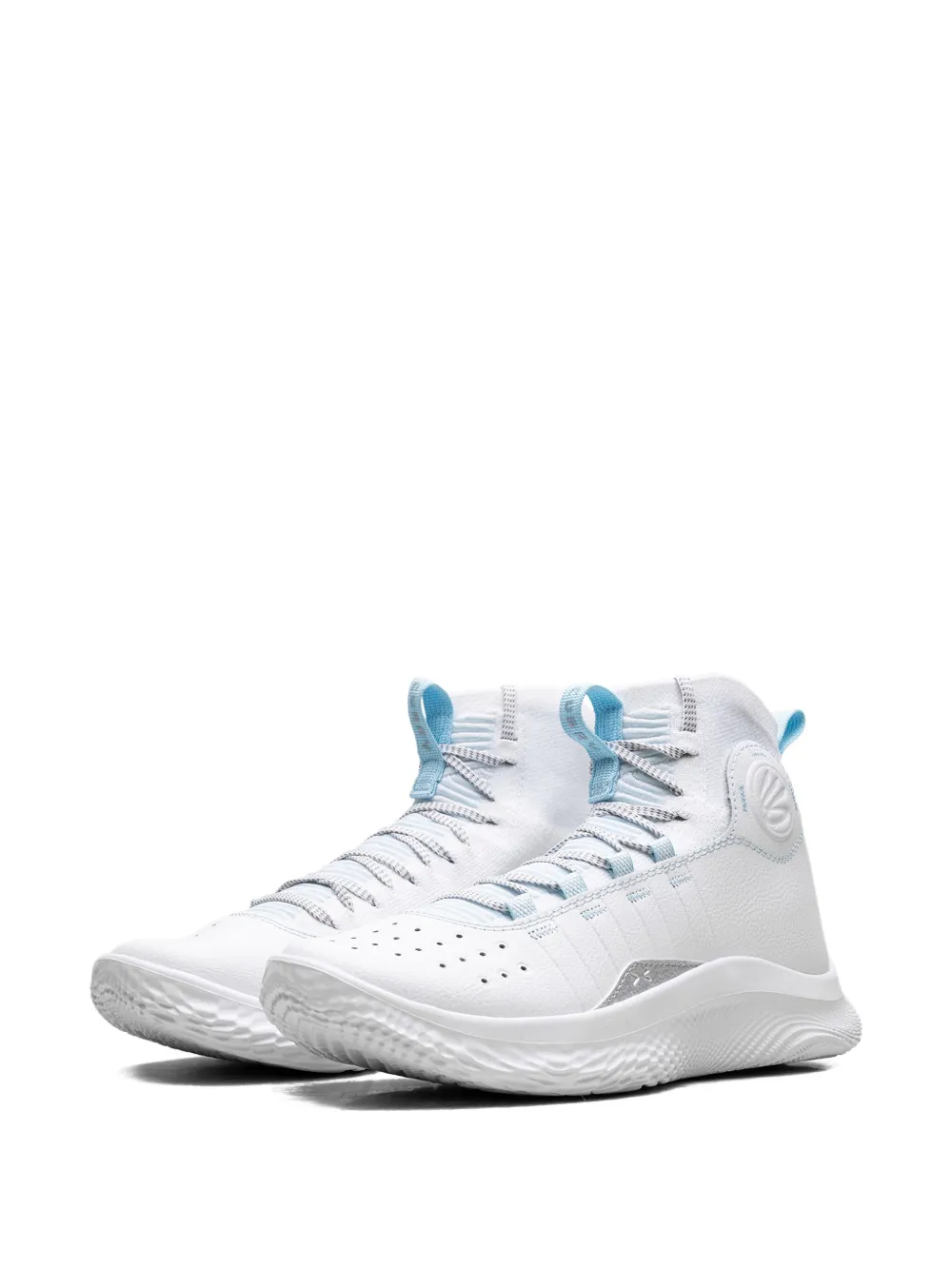 Under Armour Curry 4 FloTro "White Stream Silver" sneakers Wit